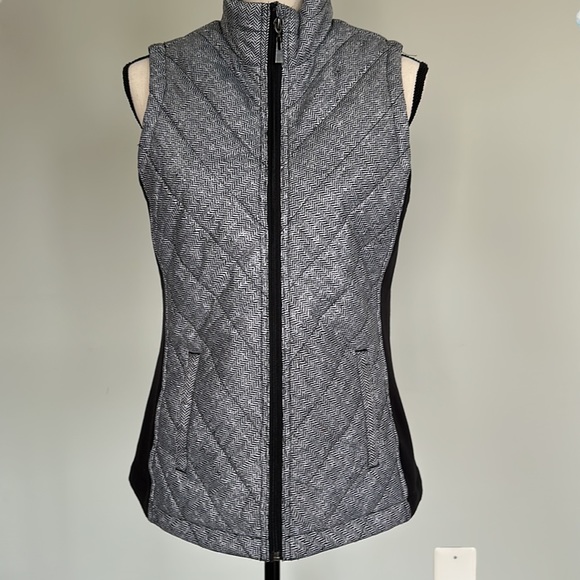 Teeze Me Jackets & Blazers - Black and Gray Vest Jacket